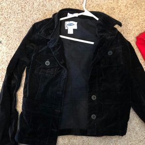 Old Navy black button up jacket